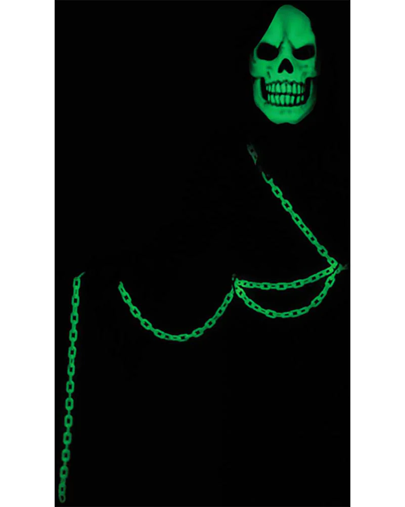 Glow In The Dark Reaper Boys Costume - Image 2