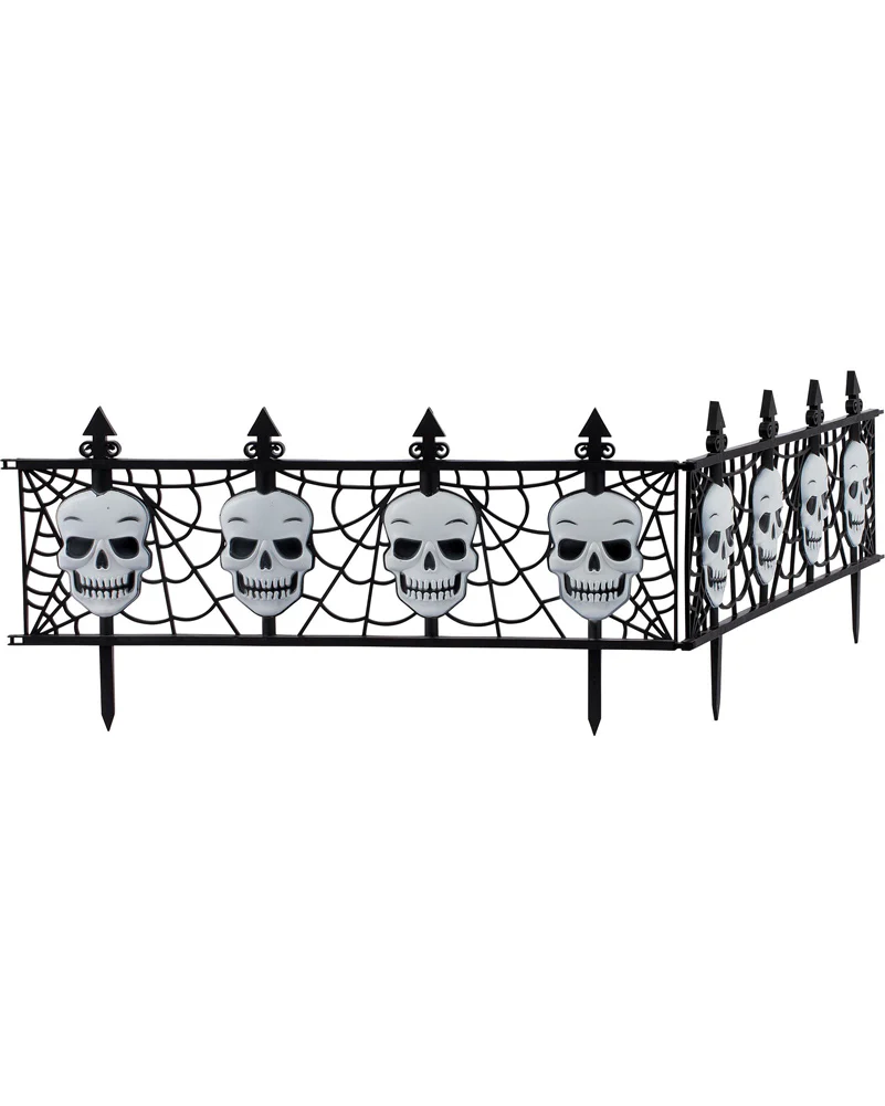 Glow Skull 2 Piece Fence - Image 2