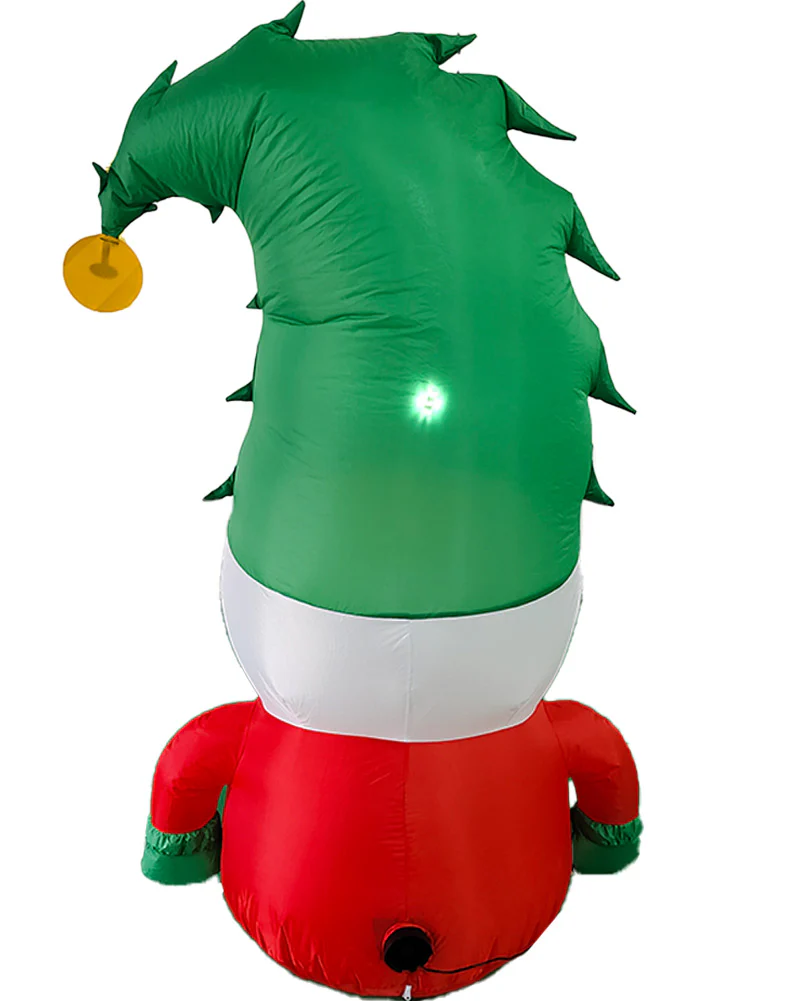 Gnome Santa Claus Christmas Lawn Inflatable 1.5m - Image 3