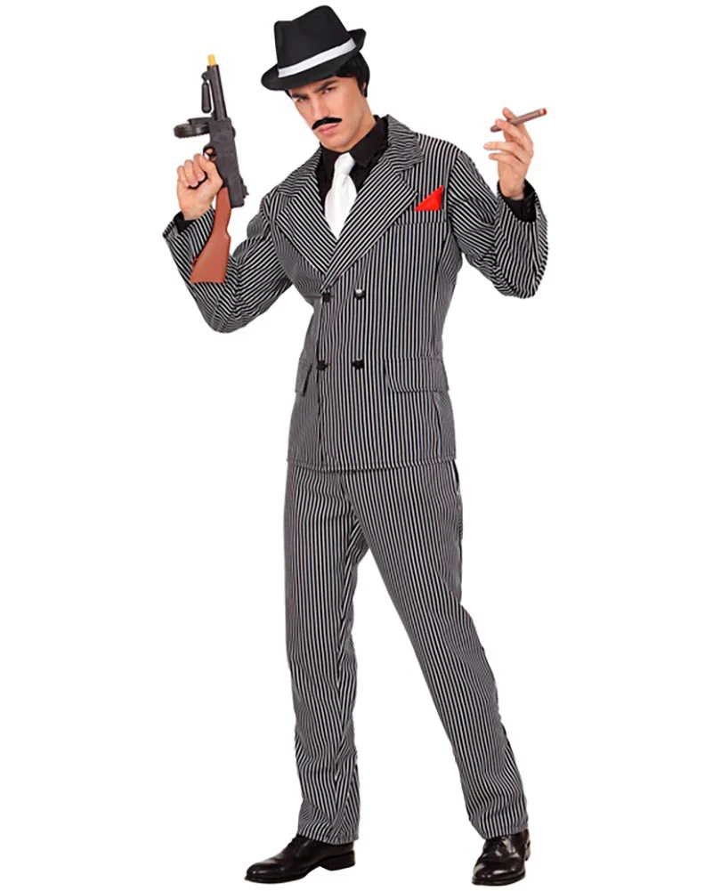 Godfather Suit Mens Costume - Image 2