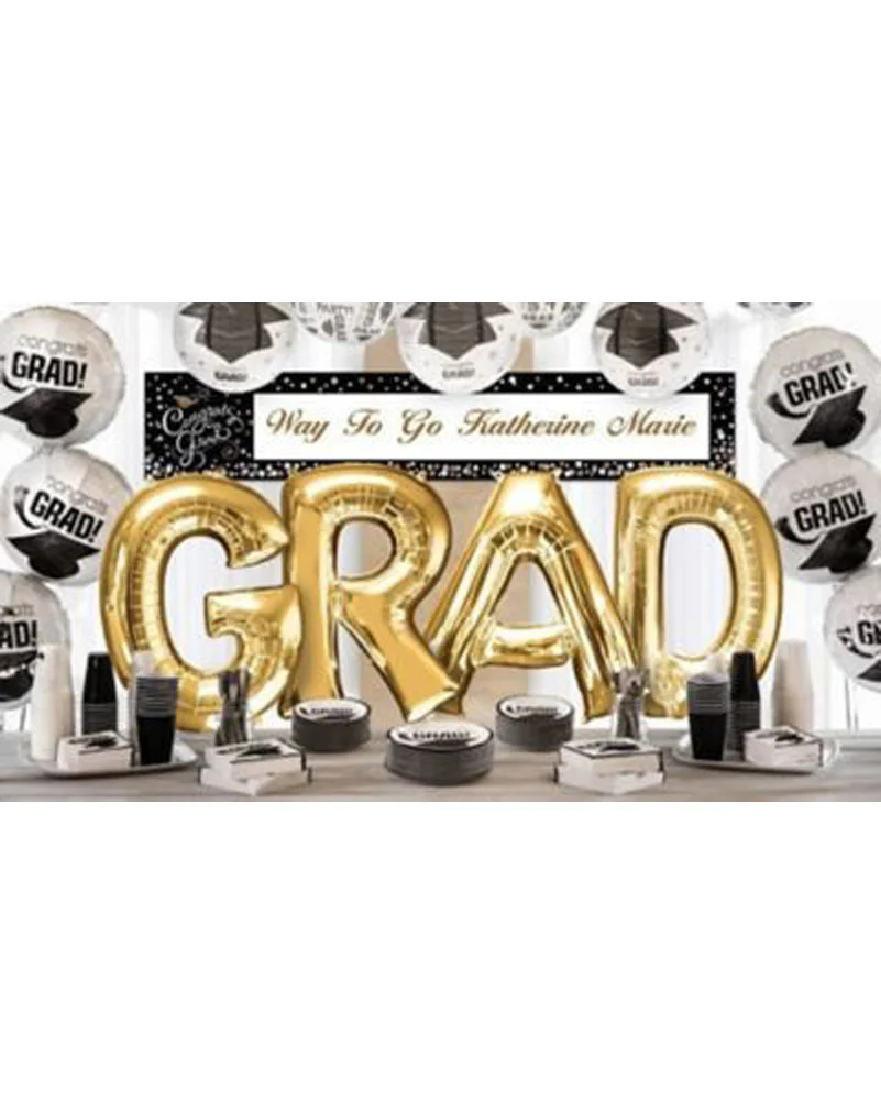 Gold 40cm Letter F Balloon - Image 2