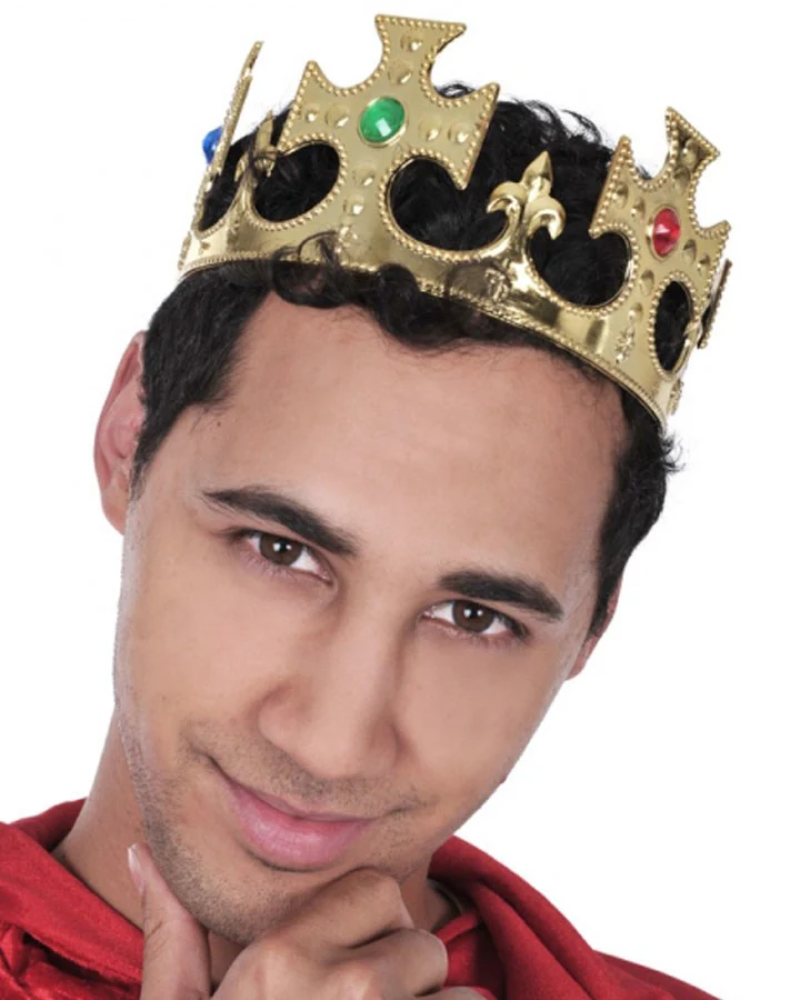 Gold and Jewelled Kings Crown