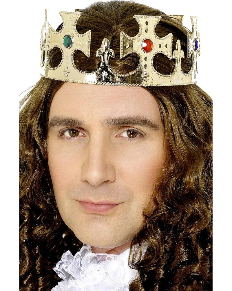 Gold Jewelled Kings Crown