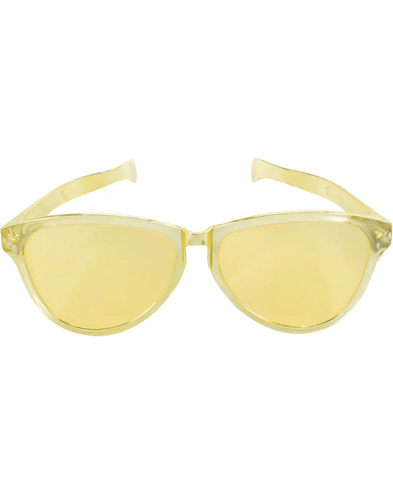 Gold Jumbo Glasses