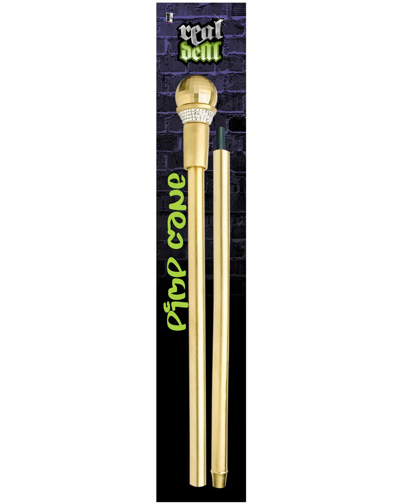 Gold Money Pimp Cane 95cm - Image 2