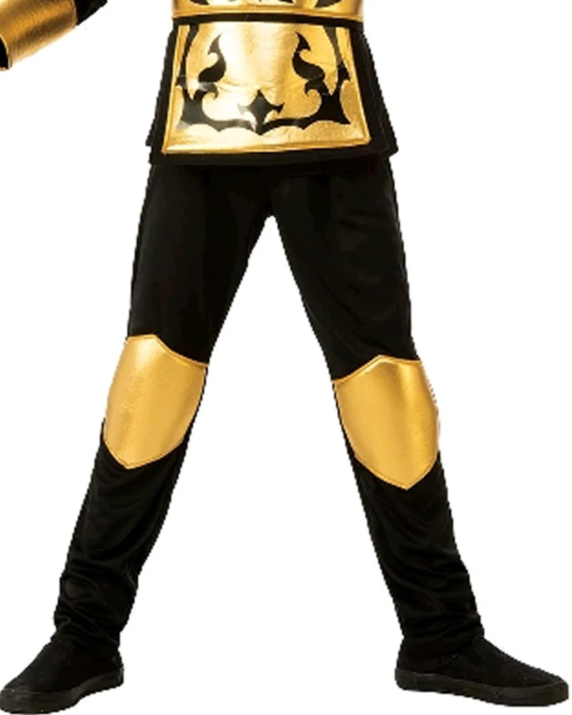 Gold Ninja Boys Costume - Image 5