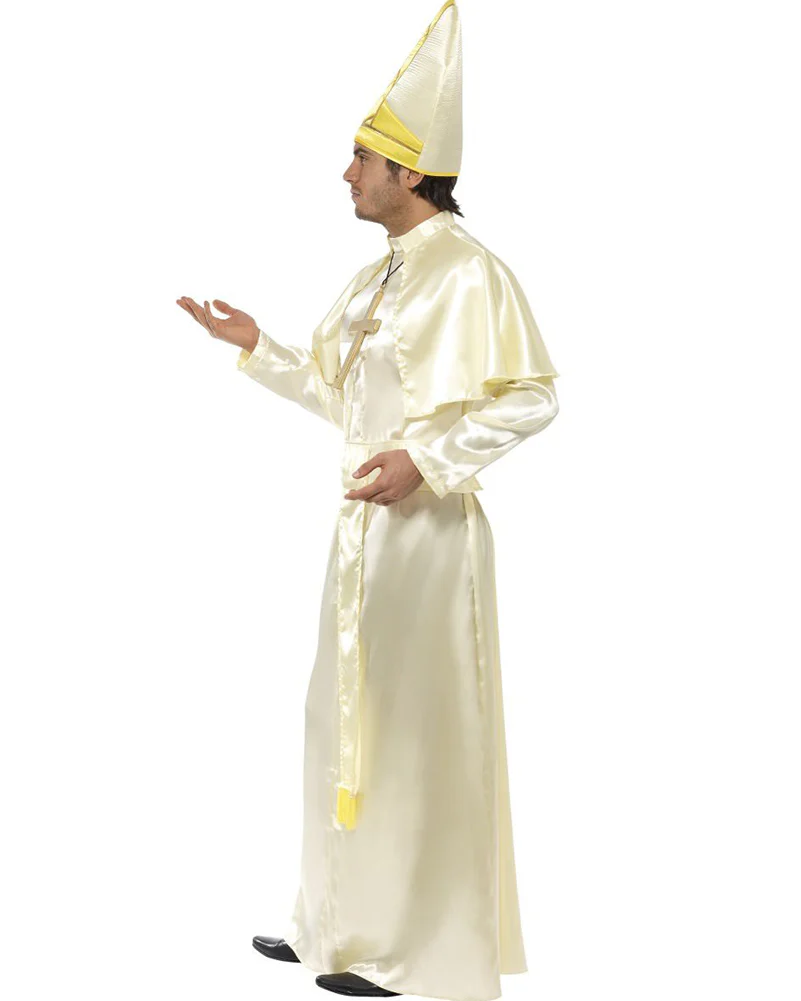 Gold Pope Mens Costume - Image 4