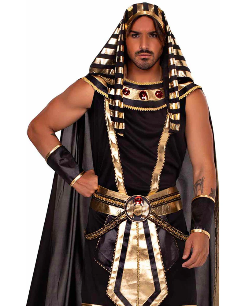 Golden Pharaoh Mens Costume - Image 4