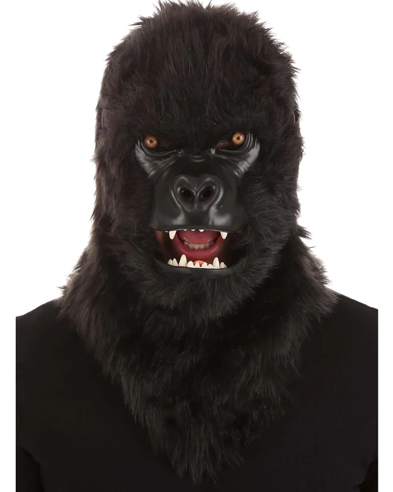 Gorilla Mouth Mover Deluxe Mask