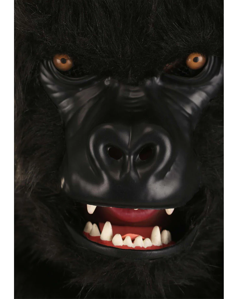 Gorilla Mouth Mover Deluxe Mask - Image 4