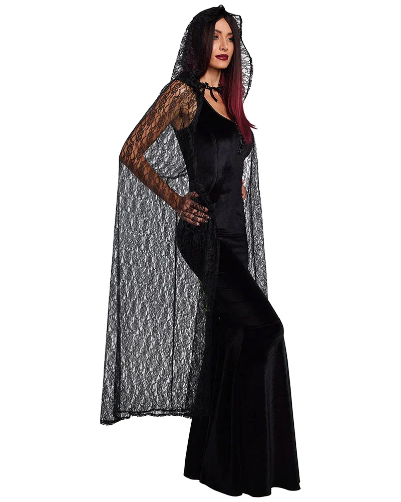 Gothic Lace Cape - Image 2