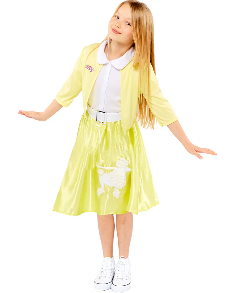 Grease Sandy Summer Nights Girls Costume - Image 4