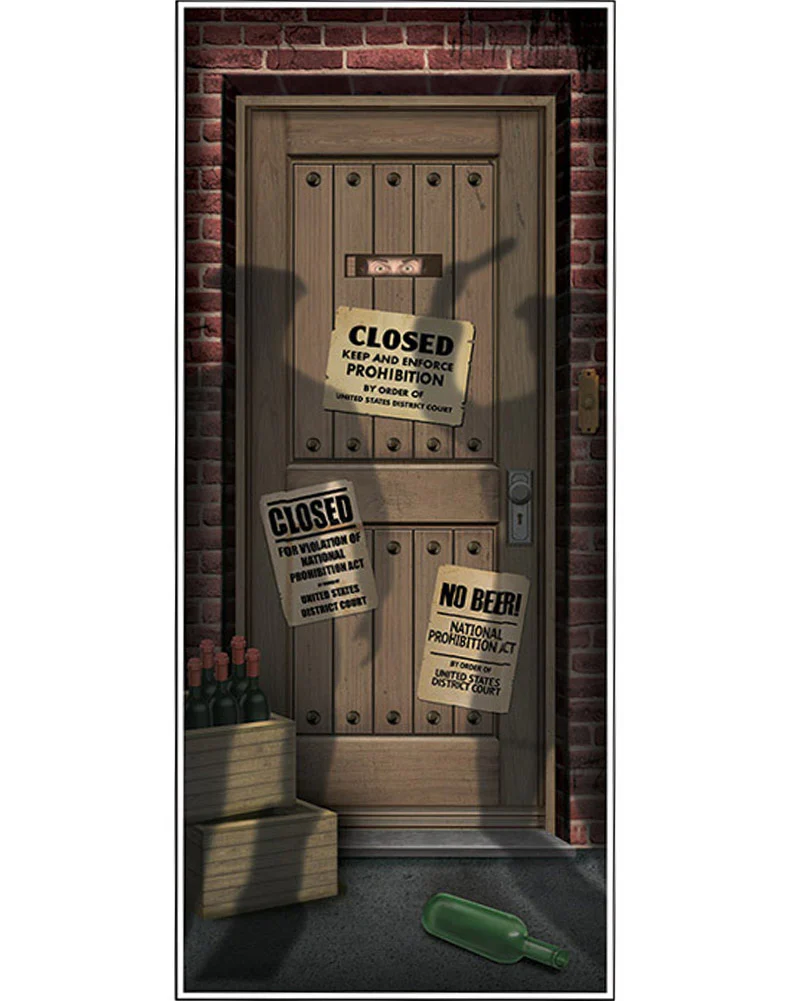Great 20s Speakeasy Door Cover