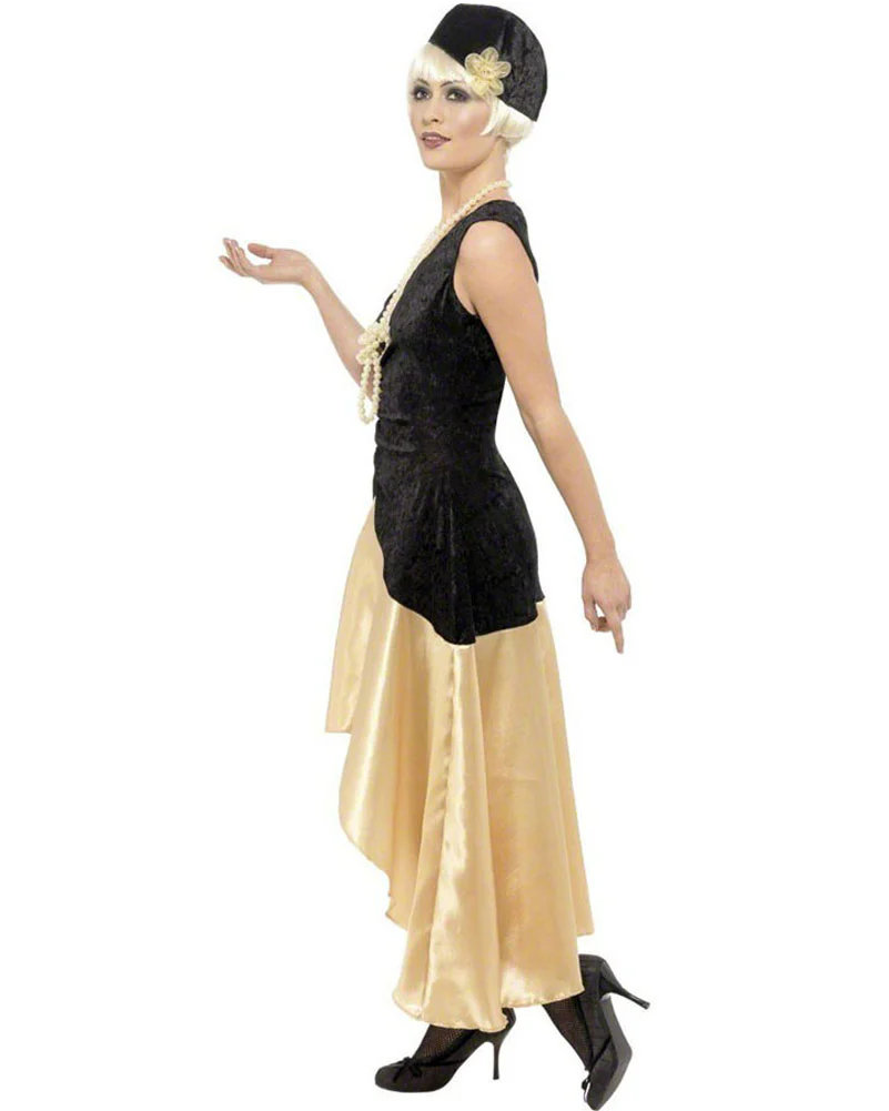 20s Great Gatsby Girls Womens Plus Size Costume - Image 2
