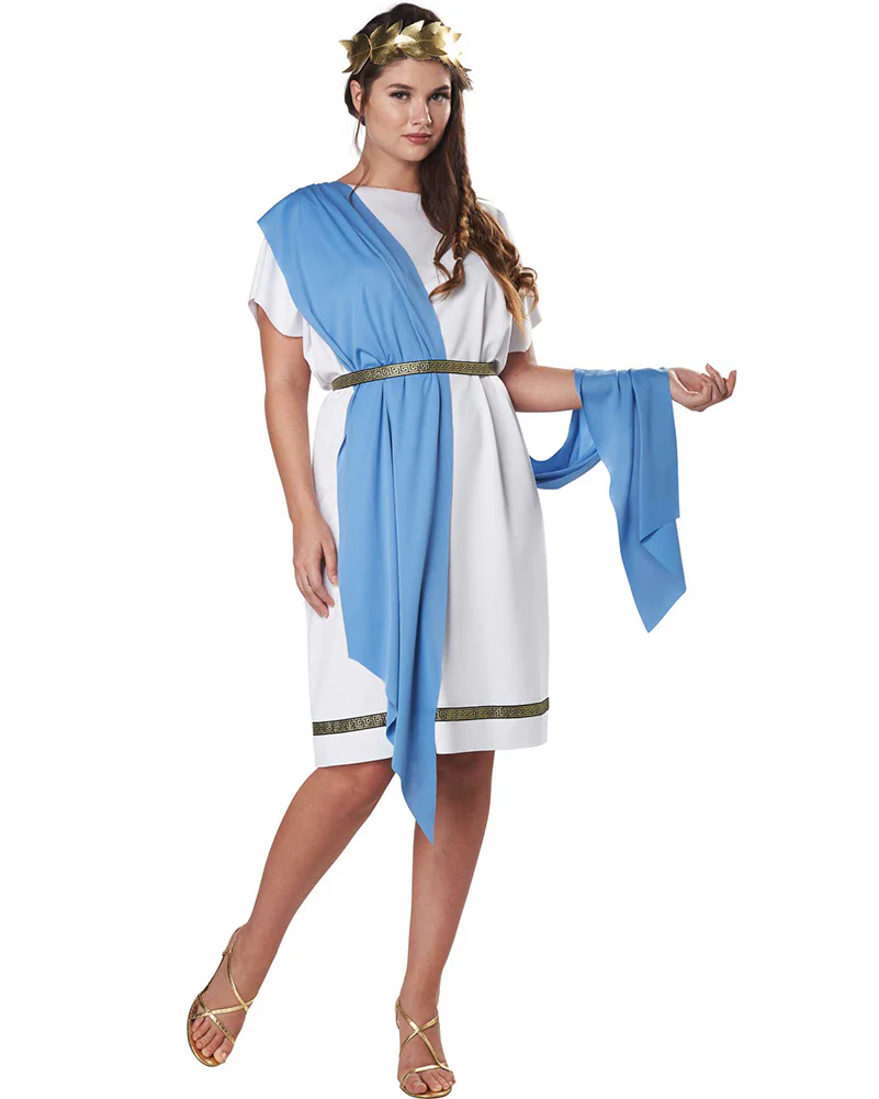 Grecian Party Toga Plus Size Adult Costume - Image 4