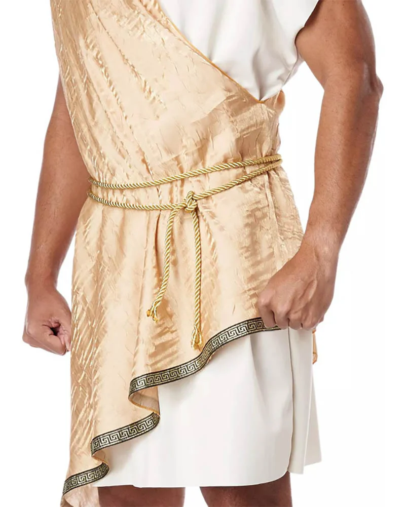 Greek God Toga Plus Size Mens Costume - Image 2