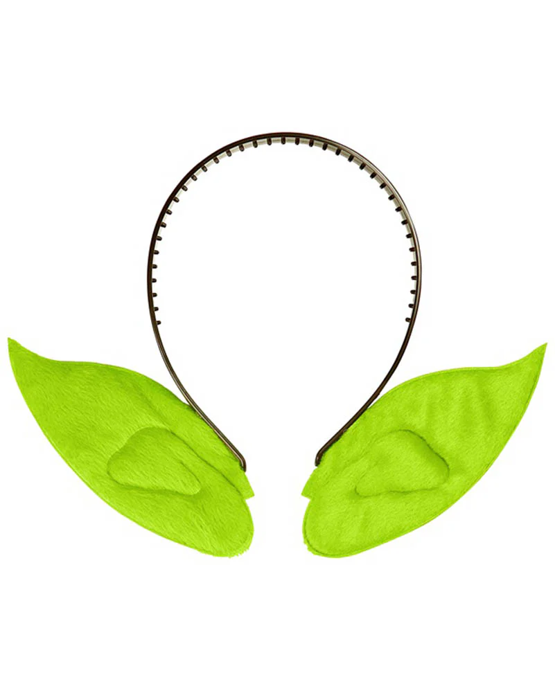Green Baby Alien Pointed Ears Headband