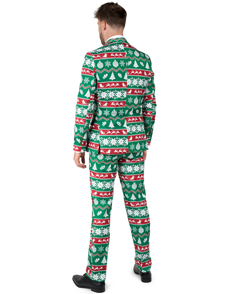 Green Nordic Christmas Suitmeister - Image 5