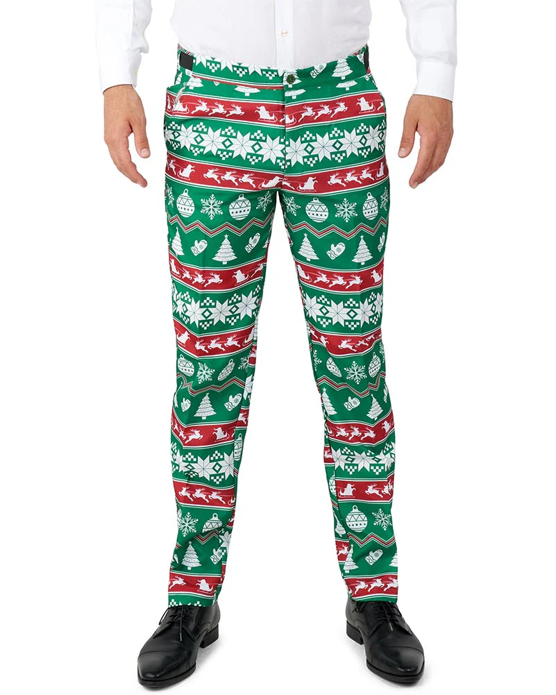 Green Nordic Christmas Suitmeister - Image 6