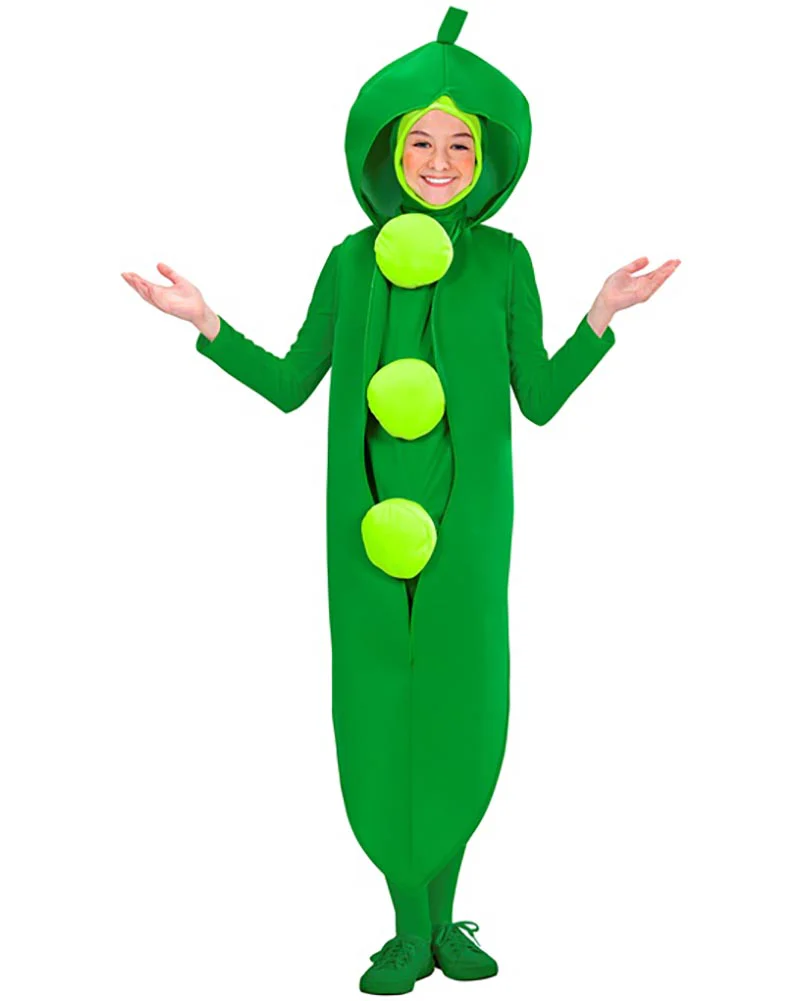 Green Pea Kids Costume - Image 3
