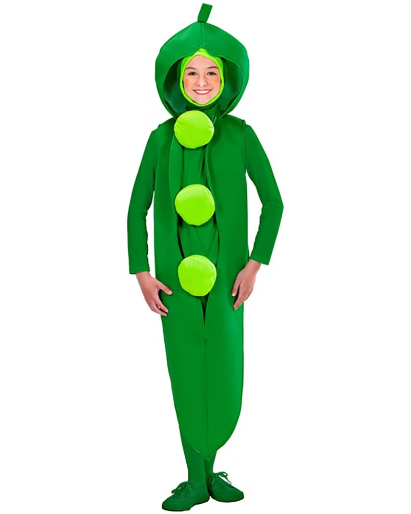 Green Pea Kids Costume - Image 4