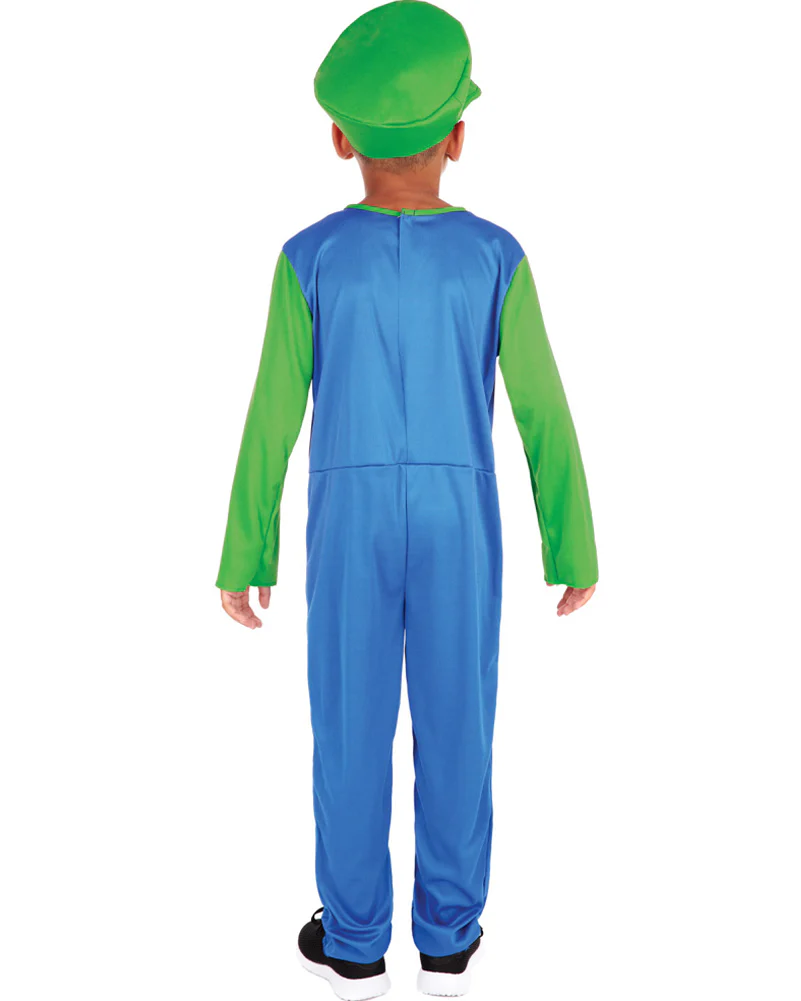 Green Plumber Boys Costume - Image 2