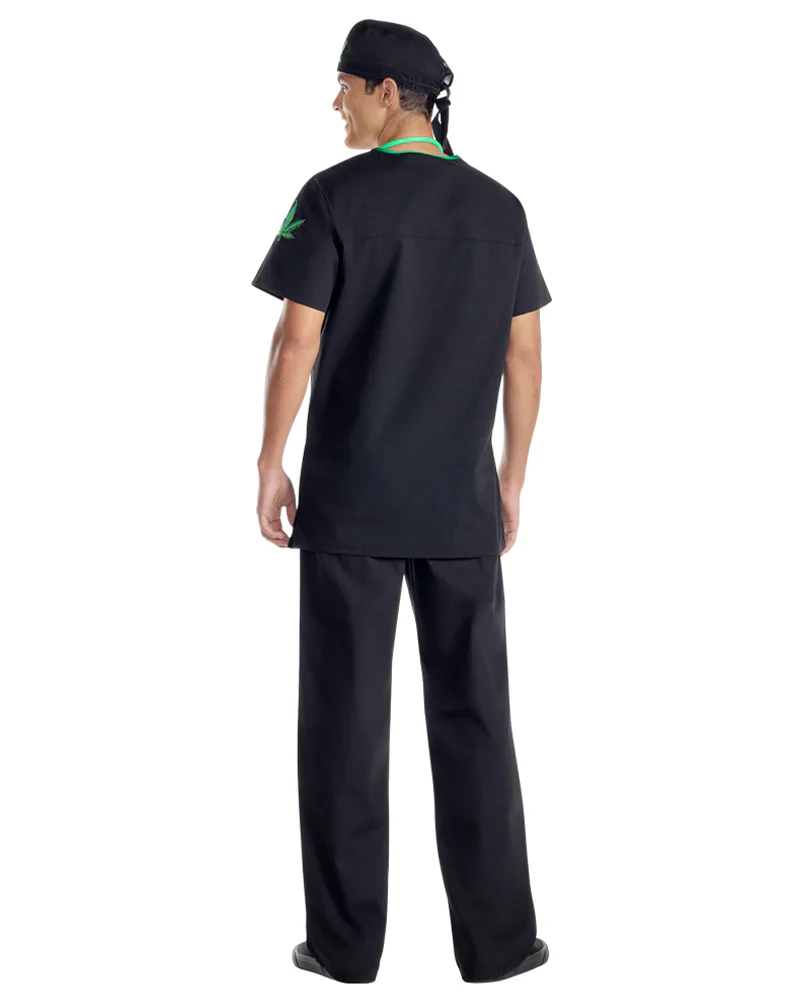 Green Prescription Mens Costume - Image 2