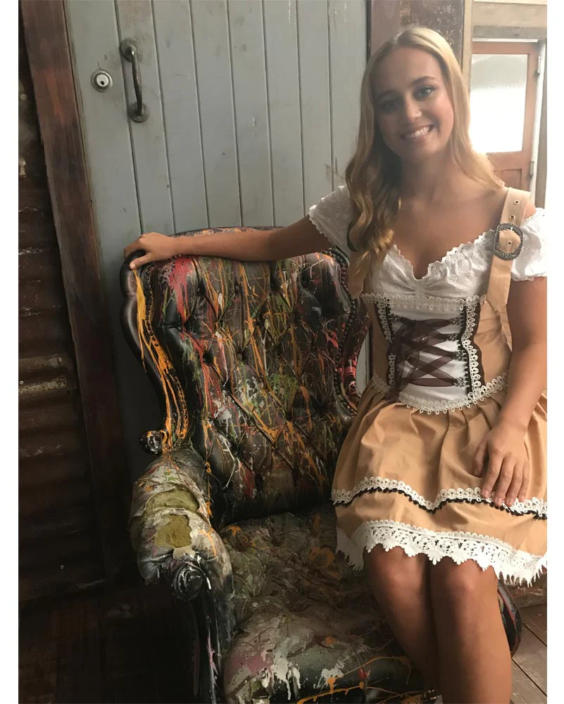 Gretl Oktoberfest Dirndl Womens Costume - Image 6