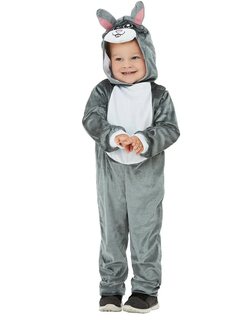 Grey Bunny Toddler Costume