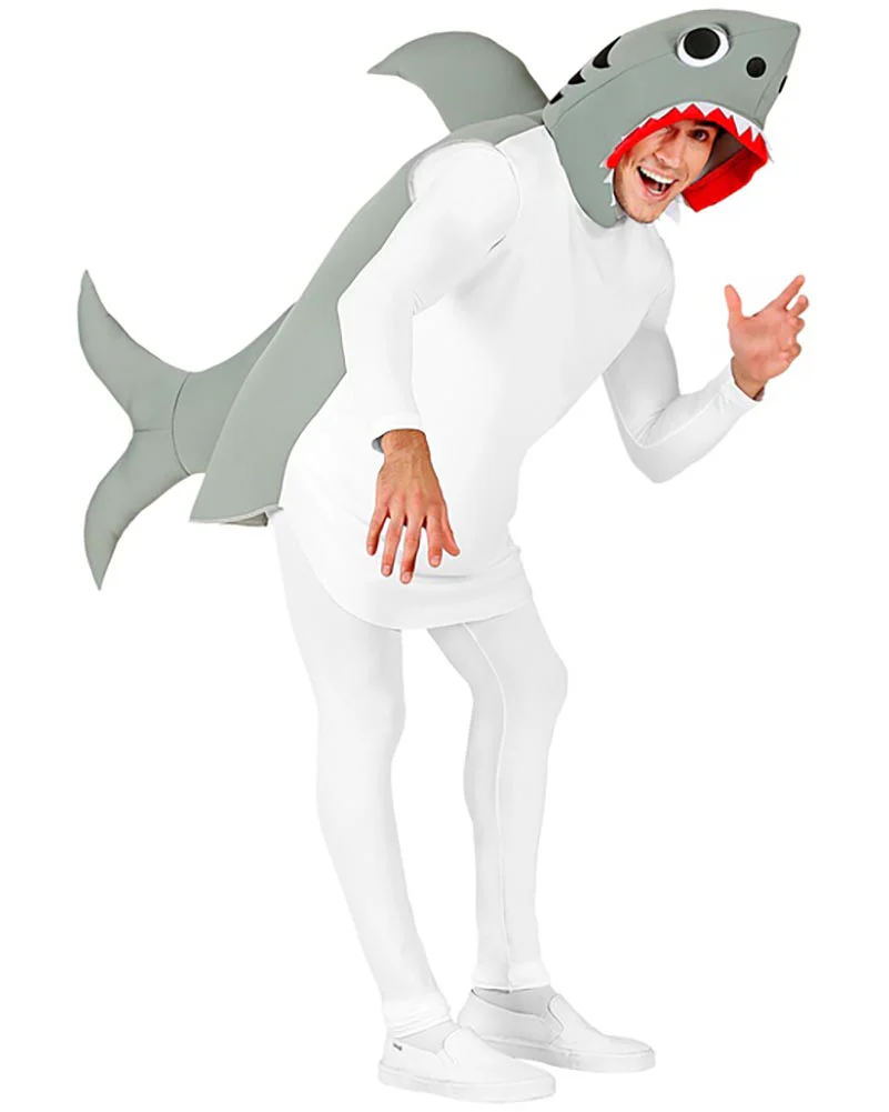 Grey Shark Adults Costume