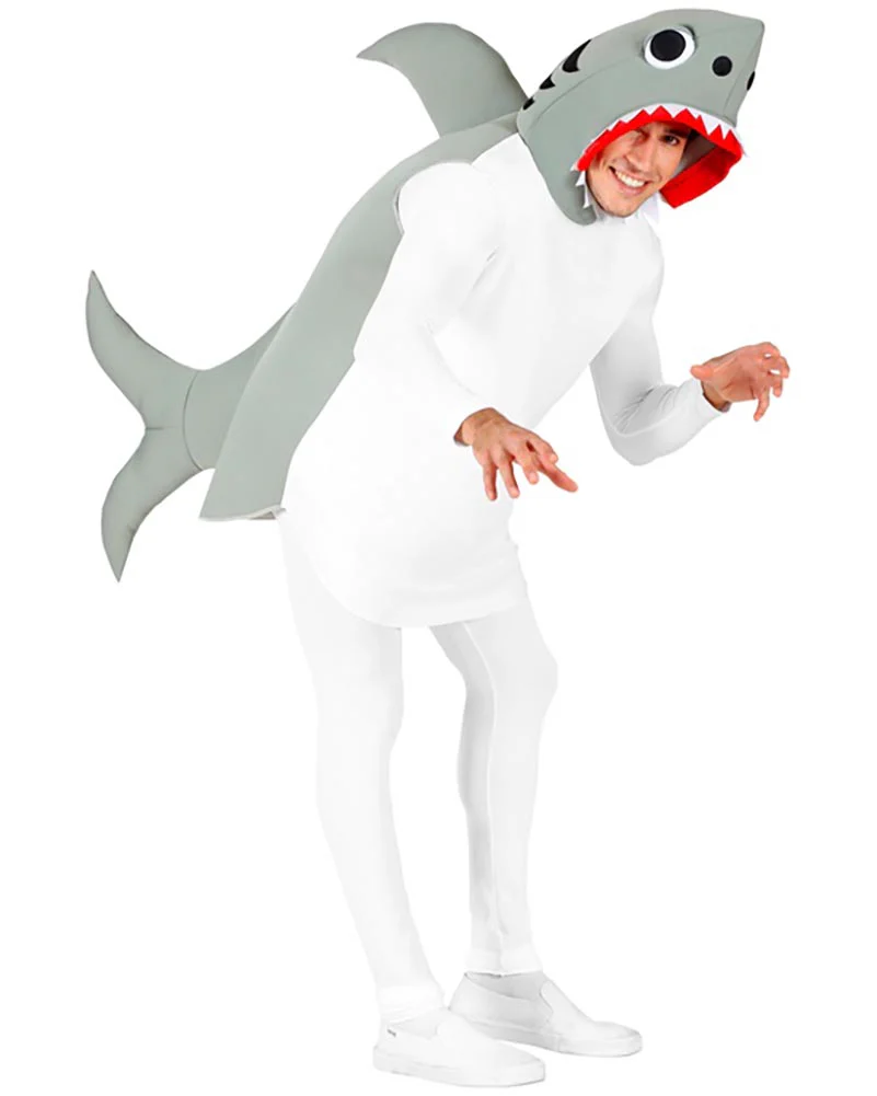 Grey Shark Adults Costume - Image 3