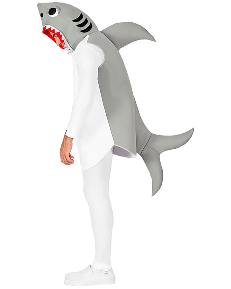 Grey Shark Adults Costume - Image 4