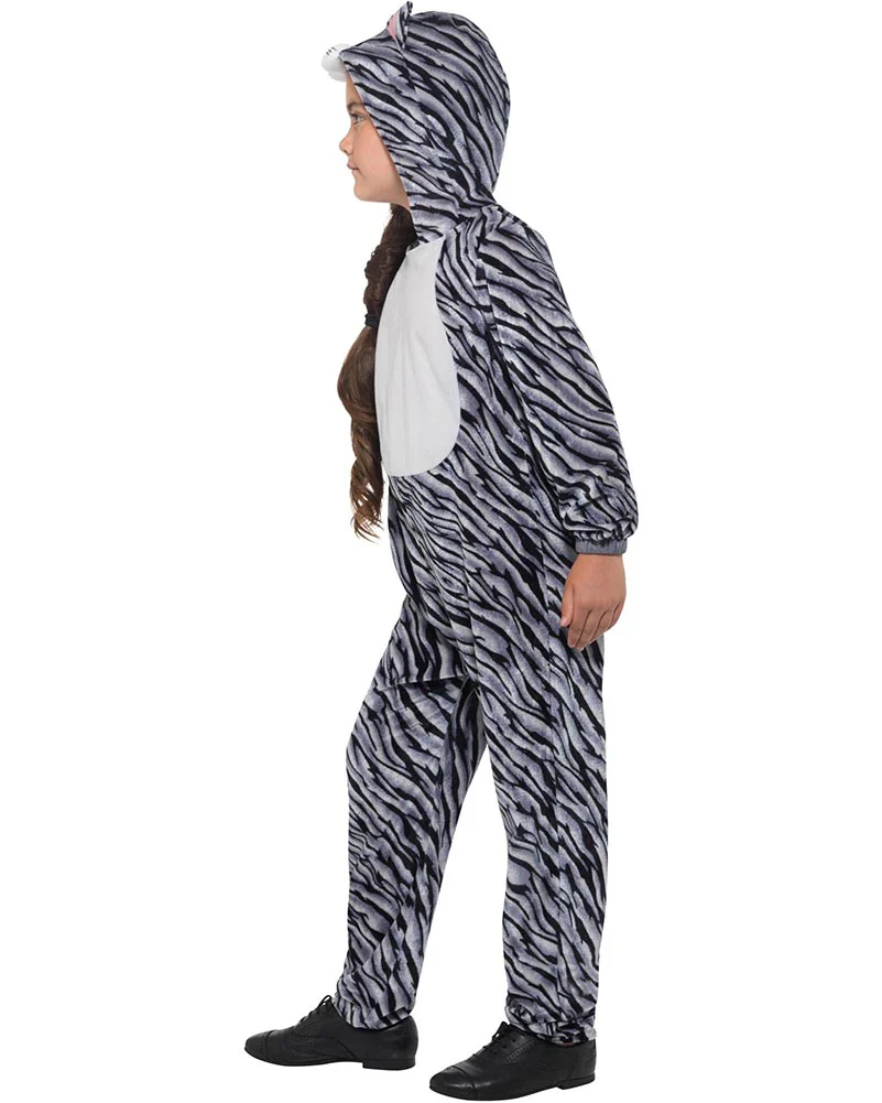 Grey Tabby Cat Kids Book Week Costume - Image 3