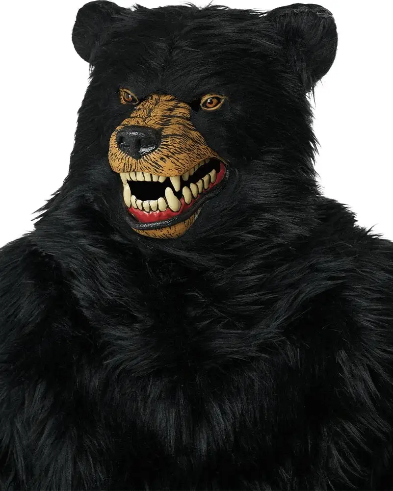 Grizzly Bear Black Deluxe Adult Costume - Image 2
