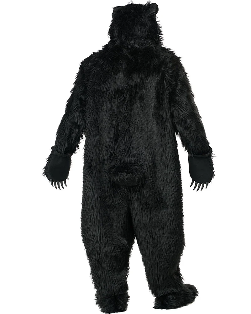 Grizzly Bear Black Deluxe Adult Costume - Image 5