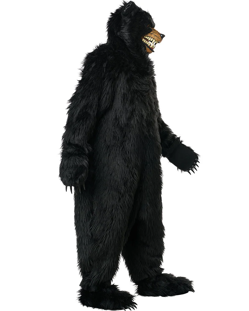 Grizzly Bear Black Deluxe Adult Costume - Image 6