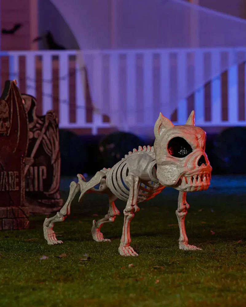 Halloween Poseable Dog Skeleton 40cm - Image 2