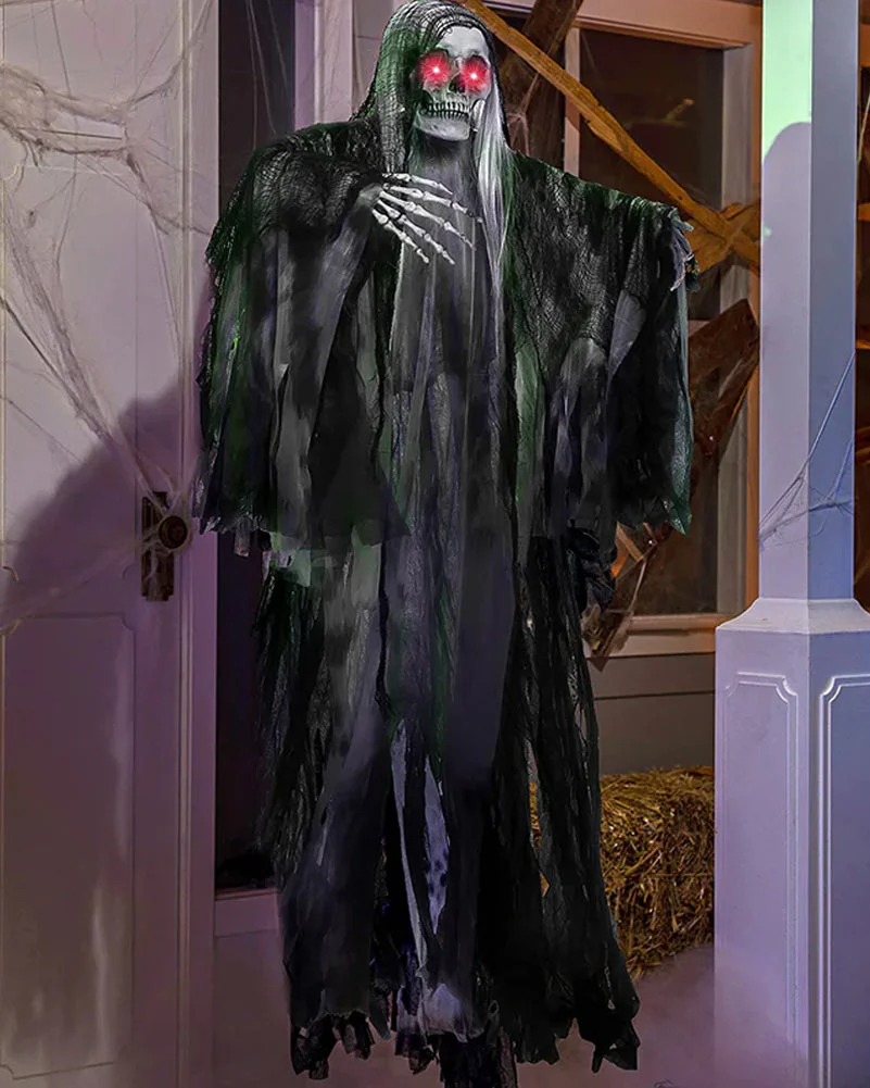 Hanging Animated LED Grim Reaper 1.5m - Image 2