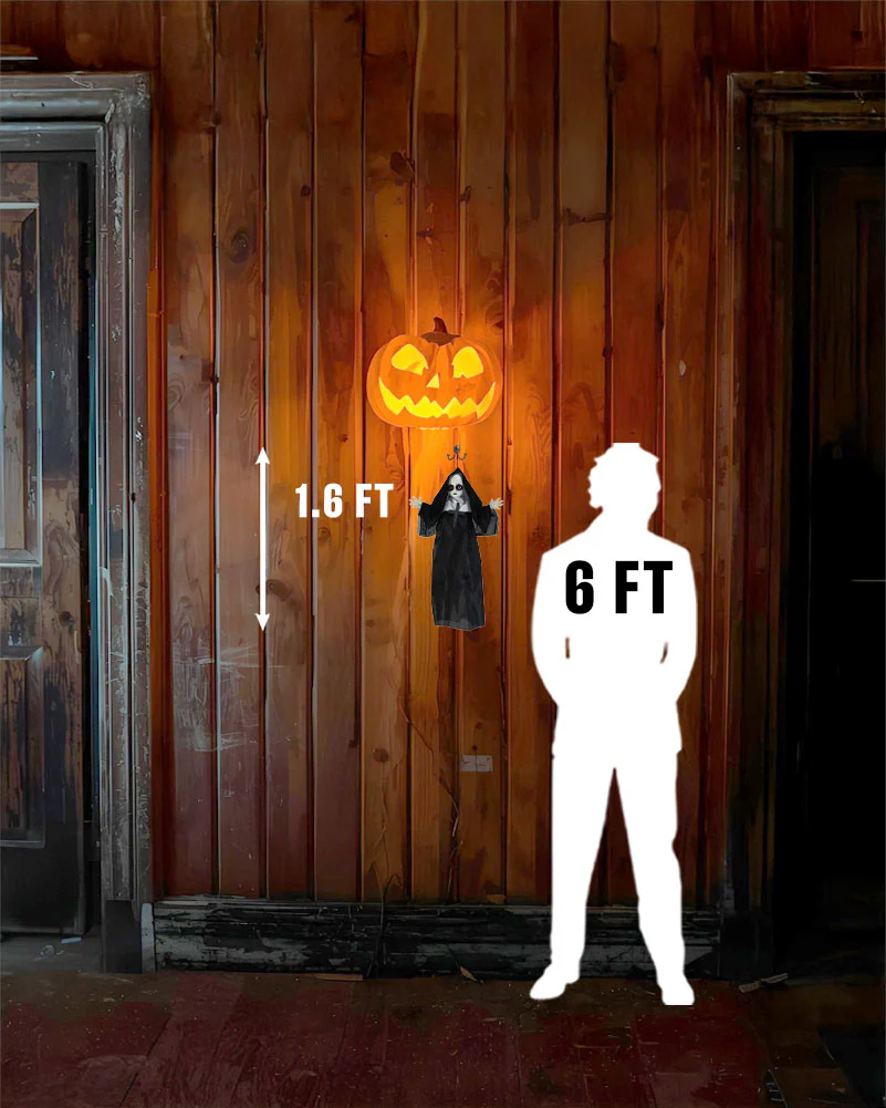 Hanging Haunted Nun Decoration 50cm - Image 2