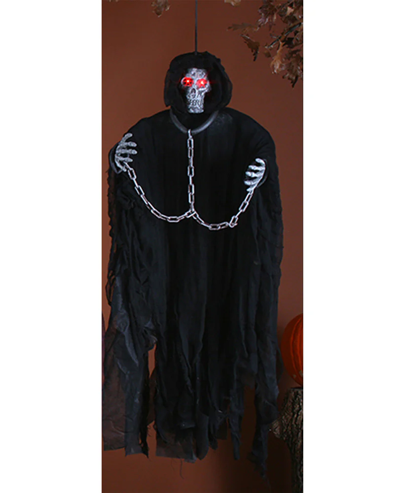 Hanging Light Up Reaper Prop 91cm - Image 3