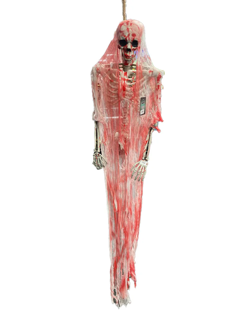 Hanging Skeleton In Bloody Cloth 2.2m - Image 2