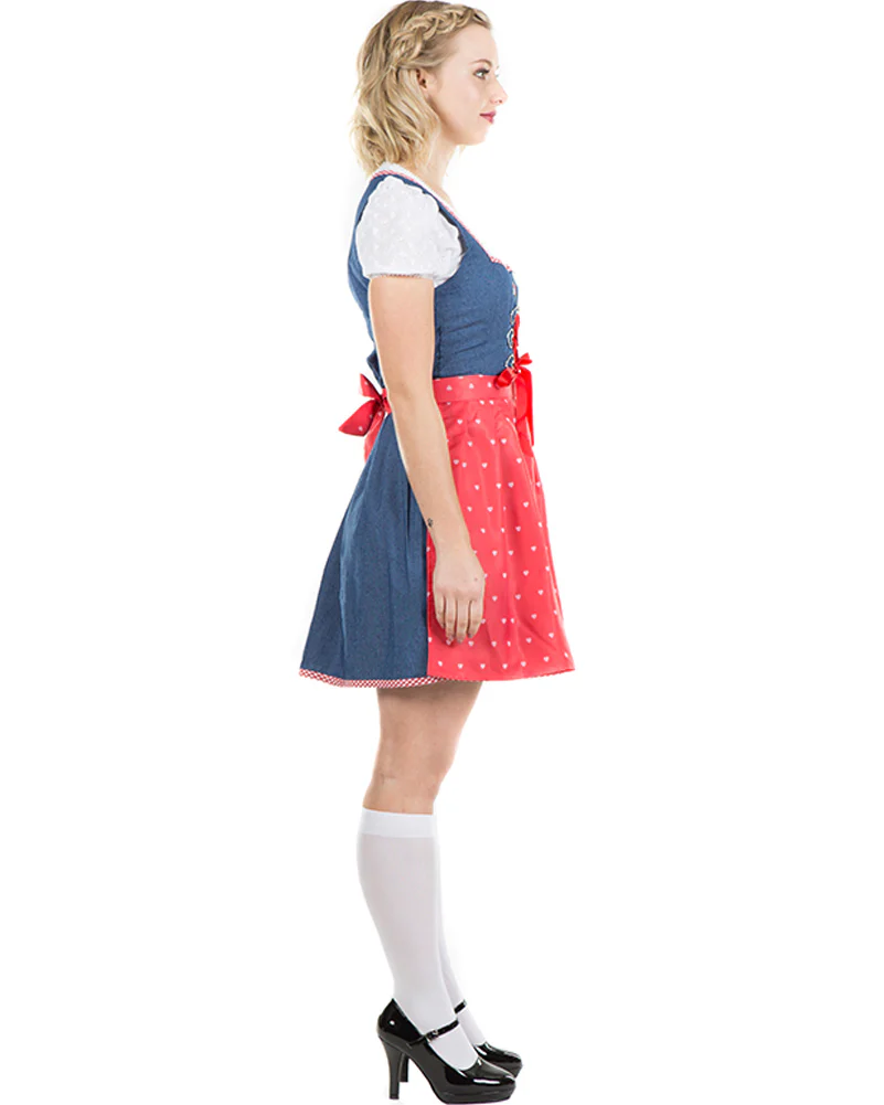 Hanna Deluxe Oktoberfest Dirndl Womens Costume - Image 3