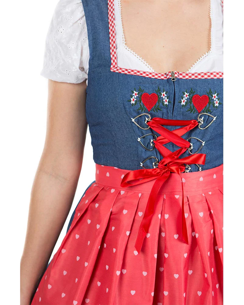 Hanna Deluxe Oktoberfest Dirndl Womens Costume - Image 5