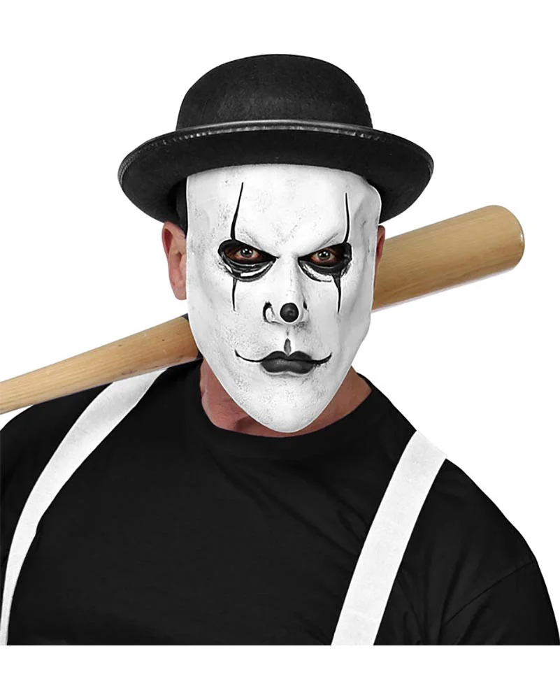 Harlequin Half Mask with Bowler Hat - Image 2