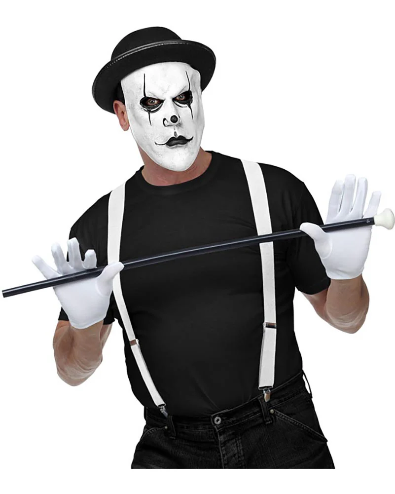 Harlequin Half Mask with Bowler Hat - Image 4