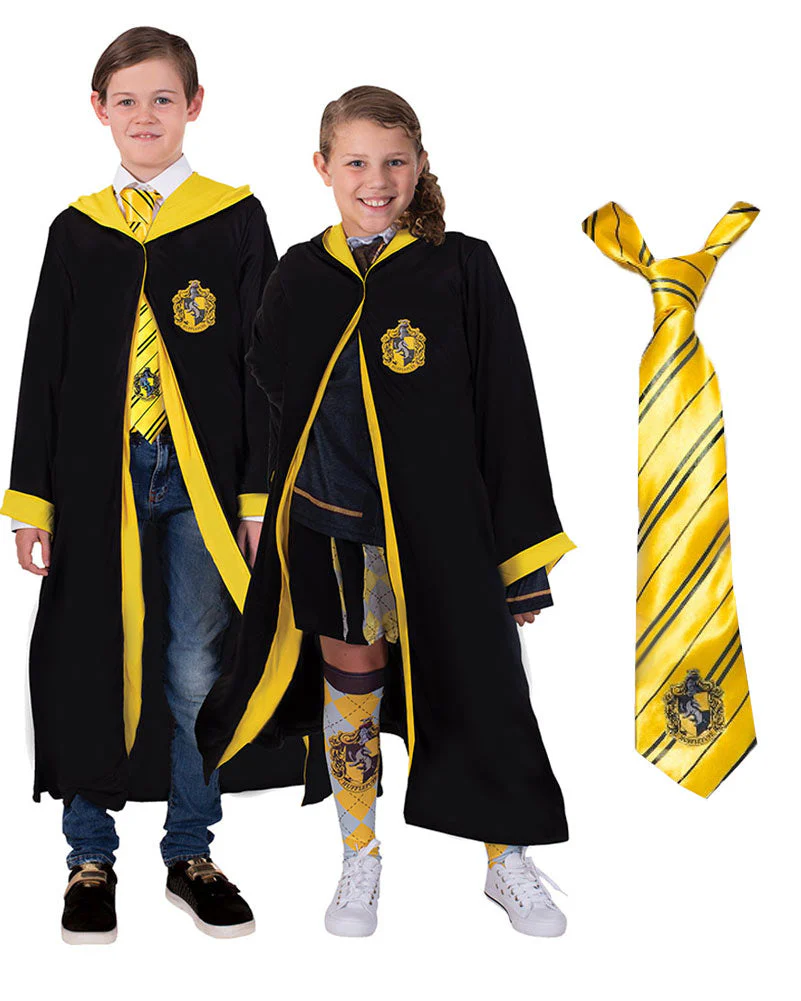 Harry Potter Deluxe Hufflepuff Kids Book Week Costume Kit