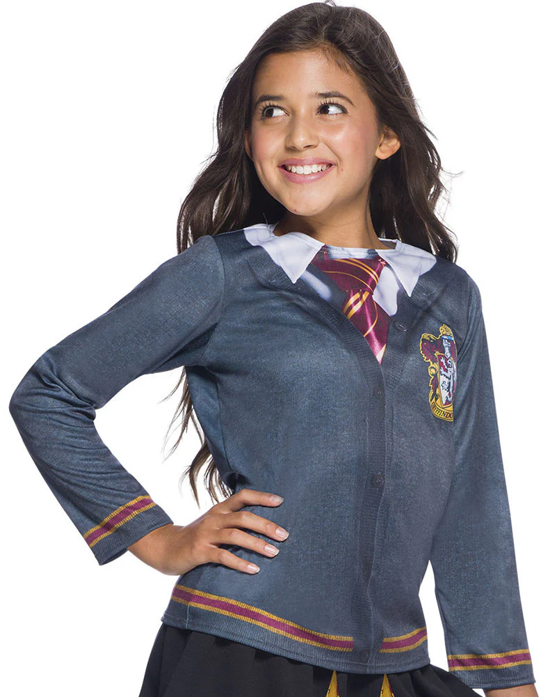 Harry Potter Gryffindor Kids Book Week Costume Top