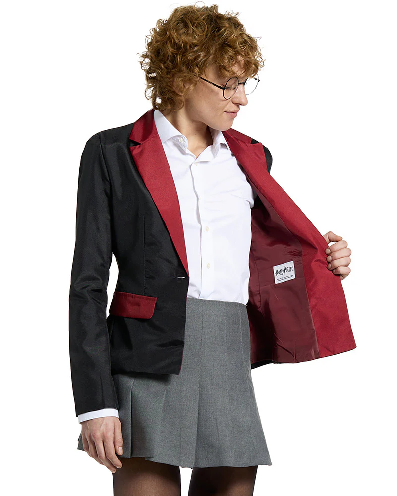 Harry Potter Gryffindor Womens Suitmeister Jacket - Image 3