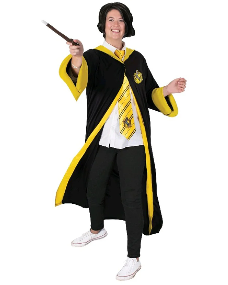 Harry Potter Hufflepuff Adult Book Week Costume Robe