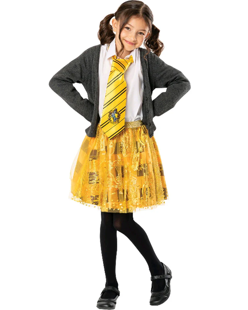 Harry Potter Hufflepuff Tutu Girls Book Week Skirt